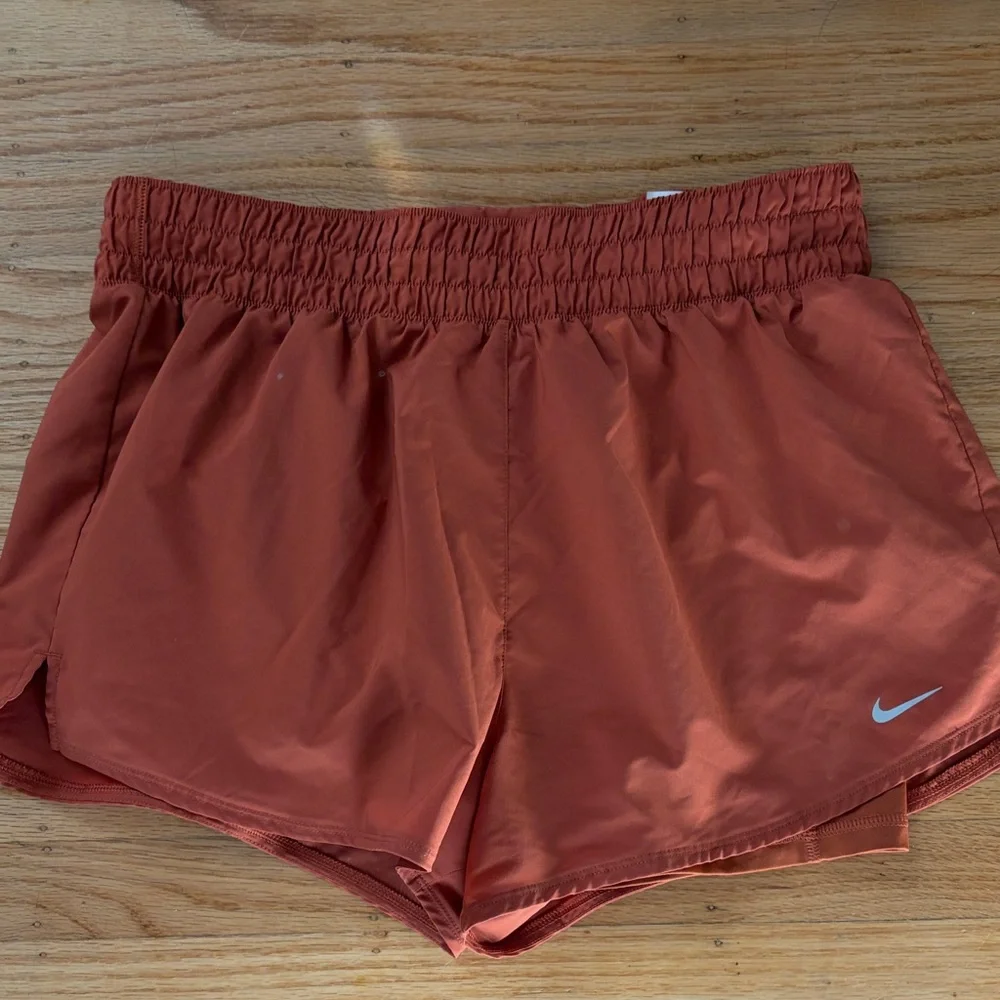 Nike Women's Athletic Shorts in Rust - Picture 1 of 1